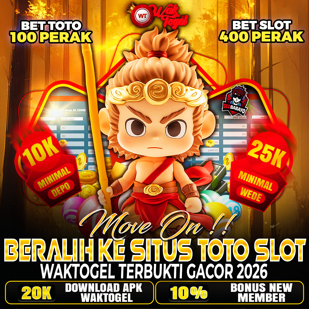 Move On ‼️ Beralih Ke Situs Toto Slot WAKTOGEL Terbukti Gacor 2026